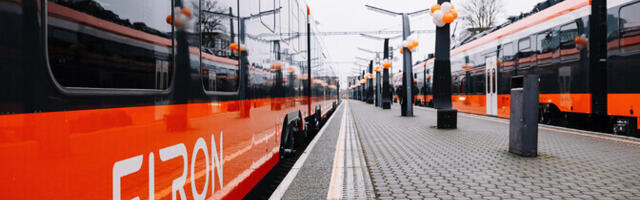 Galerii: uus Škoda rong tegi esimese liinisõidu