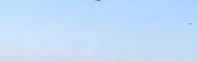 VIDEO: USA tiibraketid lendamas üle Iraagi