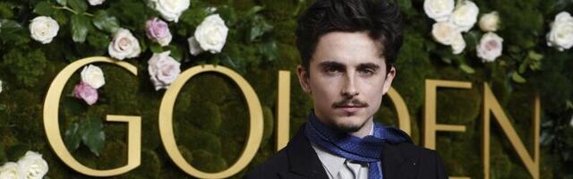 KLÕPS | Tõelised turteltuvid! Timothée Chalamet ja Kylie Jenner olid Kuldgloobuste staarpaar