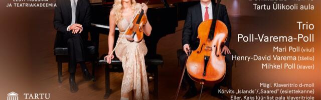 Tartu Ülikooli ning Eesti Muusika- ja Teatriakadeemia koostöölepinguga kingitakse üliõpilastele kuhjaga kontserdielamusi