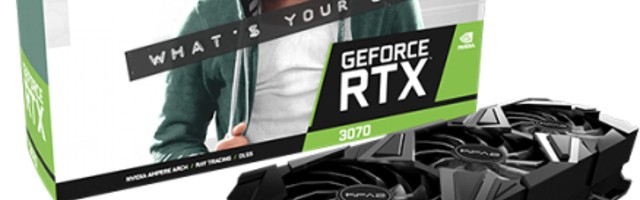 GeForce RTX 3070: hea graafikakaart ei peagi palju maksma