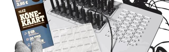 24 tundi käeraudadeni. Politsei võtab aina enam vahele petukõnede SIM-bokse