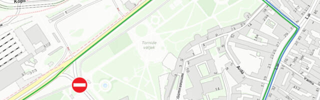 Teetööd sulgevad ligi kaheks kuuks Toompuiestee ja Nunne tänava ristmiku