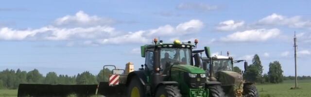 Talupidajate traktorid ootavad sobivat ilma ja soodsamaid kütuse hindu