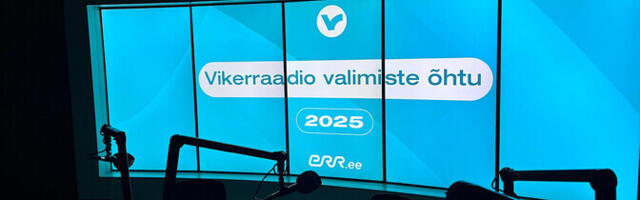 ERR-i kanalid vahendavad valimiste tulemusi mahuka eriprogrammiga