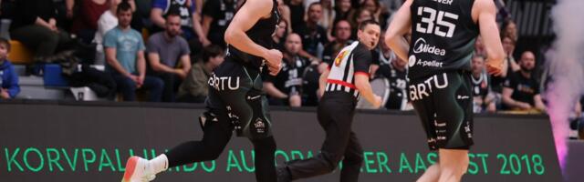 TIPPHETKED JA FOTOD | Pärnu Transcom võitles, kuid Tartu Ülikool viis poolfinaalseeria neljandasse mängu