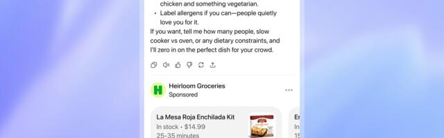 Asi ametlik: ChatGPT hakkab reklaame näitama