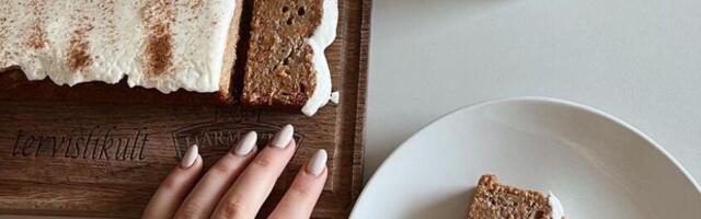 RETSEPT: JOHANDRA figuurisõbralik porgandikook toorjuustukattega