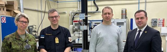 Maaülikool andis Kaitseväe Akadeemiale üle mulla kandevõimet hindava mõõteseadme