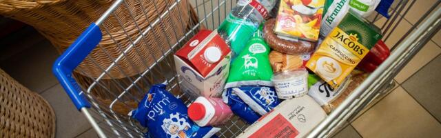 Inflatsioon tõusis taas, veduriks kallinenud toidukaubad