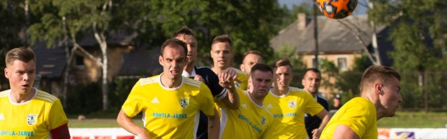 Kohtla-Järve jalgpallimeeskond jõudis märtsikuust oodatud esimese võiduni