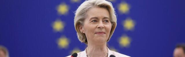 Von der Leyen jätkab rohepöörde suunal