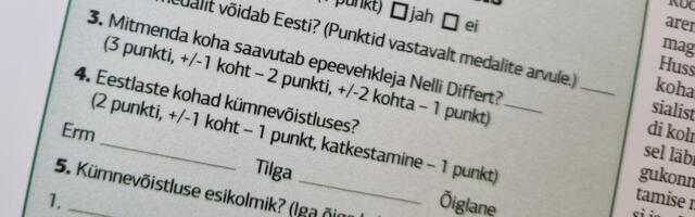Ennustusmängu võitis Kalju Viidas