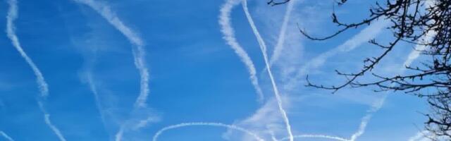 VIDEO | Mis toimub Eesti õhuruumis? Taevas on lennukijälgedest siiru-viiruline