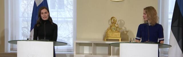 Reporter: Soome peaminister Sanna Marin Tallinnas: arutelud Soome liitumise üle NATO-ga tulevad põhjalikud,