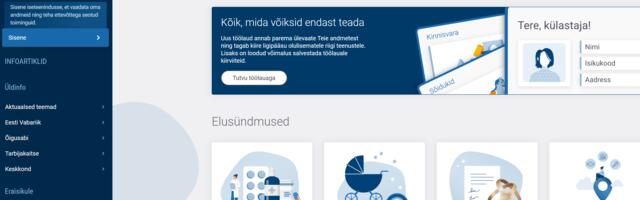 Riigiportaalis esines täna andmeleke, 300 inimese andmed olid võõrastele nähtavad