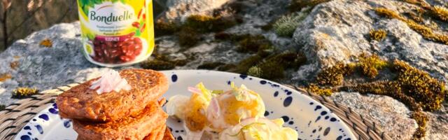 Tervist taldrikule_ punaste ubade kotletid ja soe kartulisalat