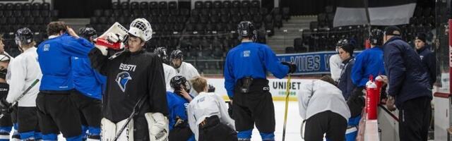 Noorte jäähokikoondis peab enne MM-i kaks kontrollmängu