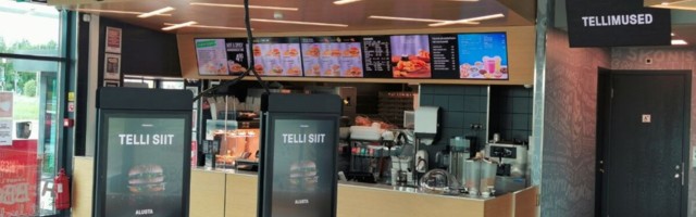 Hesburger kulutab miljon eurot oma Eesti restoranide digitaliseerimiseks