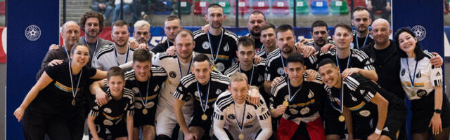 FC Bunker Partner sai saalijalgpallis karikavõidu kõrvale ka meistritiitli