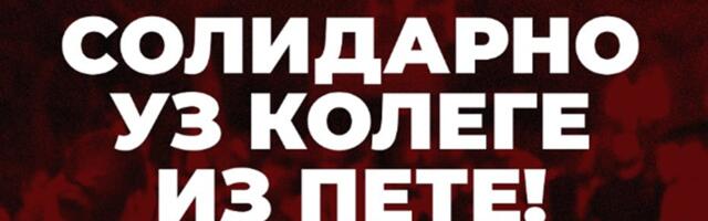 „Solidarno uz kolege iz Pete“: Učenici Filološke gimnazije sutra stupaju u jednodnevni bojkot nastave