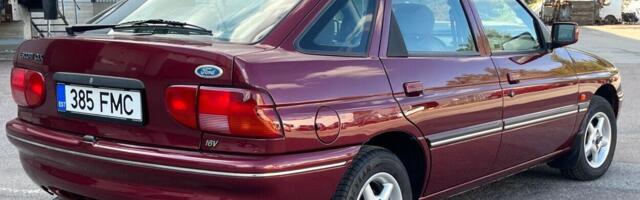 Päeva kuulutus: Väga heas seisukorras 1994. aasta Ford Escort, mis osteti uuena Eestist!