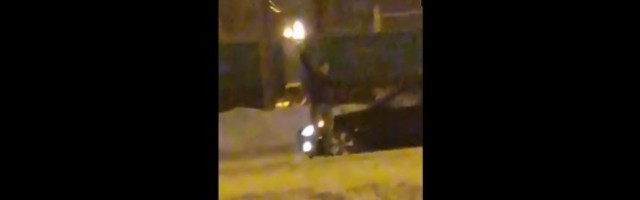 VIDEO | Ülemiste keskuse lähedal lasti õhku, politsei leidis BMWst kolm relvataolist eset