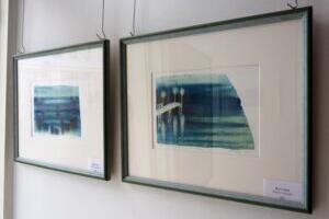 Mereäärne graafika Kelli Valgu näitusel „Tormijärgne rahu“