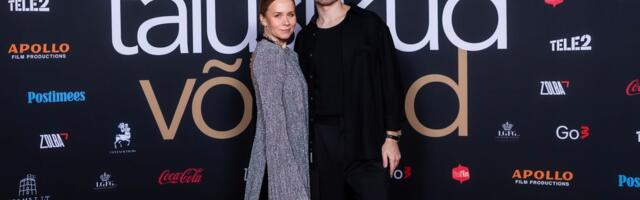 FOTO | Näitleja Evelin Võigemast säras kallimaga uhiuue filmi esilinastusel