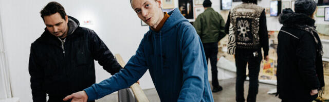 В галерее Hobusepeа открылась выставка Алексея Гордина