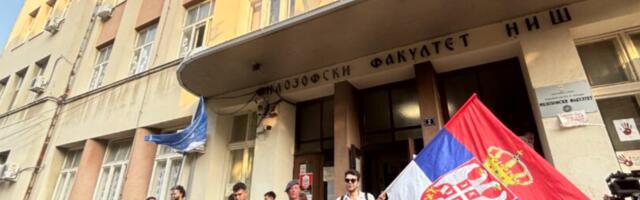 U Nišu večeras protest podrške studentima novosadskog Filozofskog fakulteta