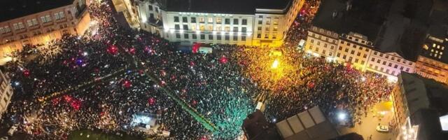 Riias avaldas üle 10 000 inimese meelt Läti Istanbuli konventsioonist lahkumise vastu