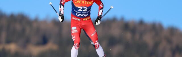 Norra äss Erik Valnes jättis Tour de Ski pooleli