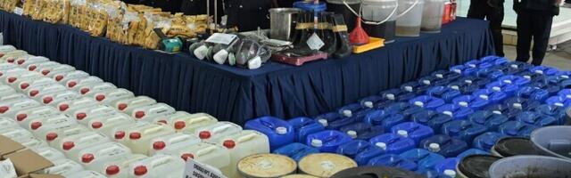 Malaisia politsei pidas kinni ühe suurematest uimastikogustest riigi ajaloos