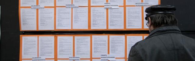 Töötuse näitajad paranevad, kuid majanduse kohale kogunevad tumedad pilved