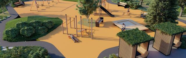 Tartu Kvissentali linnaosa saab suveks atraktiivse vabaajaväljaku