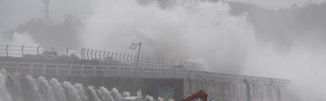 Jaapanit räsinud taifuun Haishen jõudis Lõuna-Koreasse