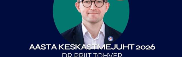 Aasta keskastmejuht 2026 on dr Priit Tohver 