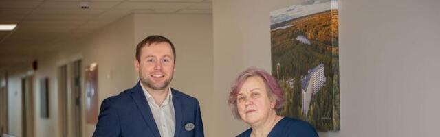 FOTOD: Lõuna-Eesti haiglas avati renoveeritud 8A kirurgiaosakond