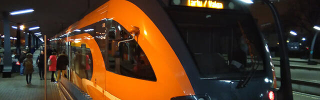 Balti jaamas seiskus taristurikke tõttu tundideks rongiliiklus