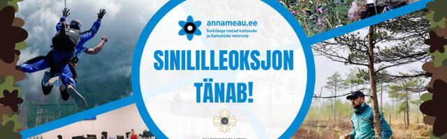 Heategevusliku Sinililleoksjoniga koguti veteranide toetuseks üle kaheksa tuhande euro