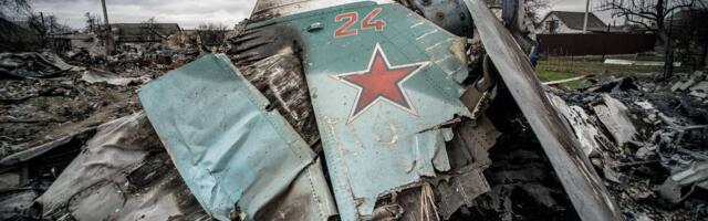 Ukraina teatas, et tulistas alla Zaporižžjat pommitanud Vene lennuki Su-34
