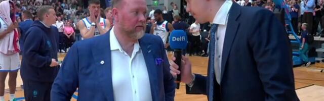 DELFI VIDEO | Mirolybov kiitis tartlasi ja tunnustas omi mehi. „Võiksin olla halb kaotaja, aga ma ei taha seda teha“