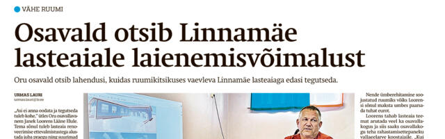 Lääne Elu paberleht laupäeval, 3. augustil