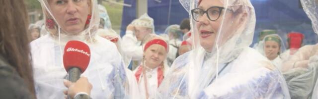 VIDEO | Rongkäik pani rahva ühes rütmis hingama: kõndimine vihma all on väga meditatiivne