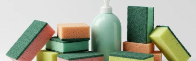 Nõudepesukäsnad on äärmiselt mustad ja täis baktereid – kuidas need kodus kiiresti ja ohutult desinfitseerida