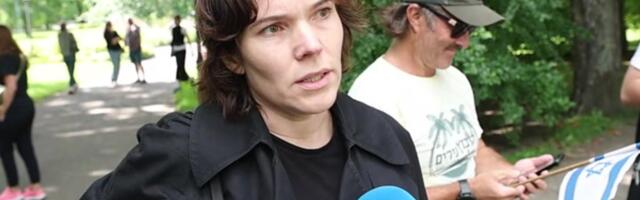 VIDEO | Iisraeli presidendi visiidi ajal avaldati Kadriorus meelt nii Iisraeli kui ka Palestiina toetuseks