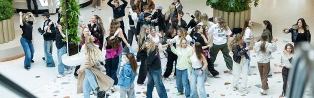 VIDEO JA FOTOD | Viru Keskuse aatriumi vallutasid tantsijad! Raju flashmob oli pühendatud bändile Black Eyed Peas