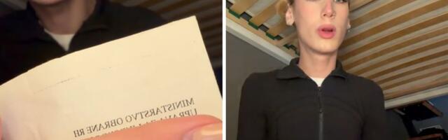 "Mogu li da dobijem roze pištolj?" Poziv za vojni rok u Hrvatskoj stigao našminkanom tiktokeru, mreže gore