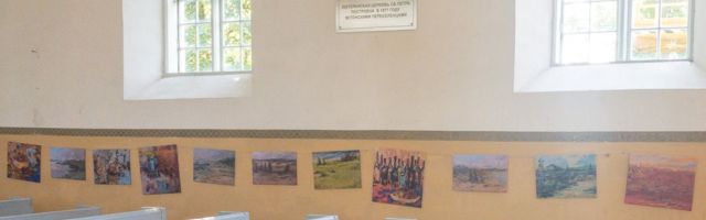 Sangaste kirikus saab vaadata Hannes Võrno maalide näitust